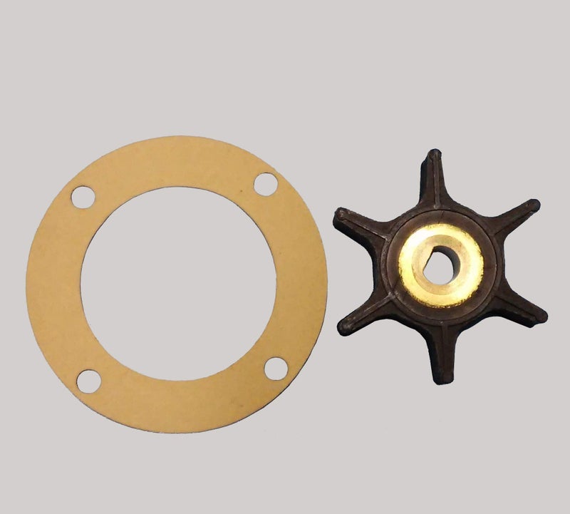 StayCoolPumps SCP-1310386 Impeller Kit Fits Onan 131-0386 Pump 131-0257 170-3172 4 Hole Gasket MCCK 4.0 KW